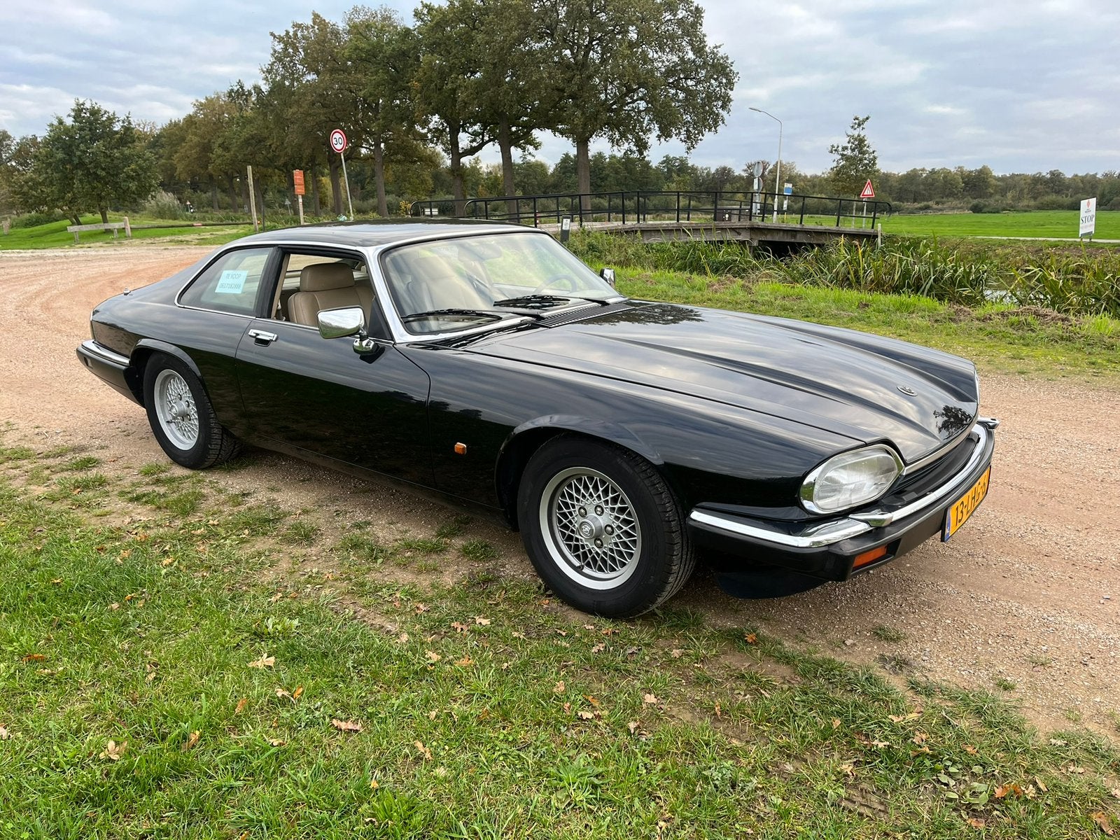 Jaguar XJS 1992 Zwart 4.0 facelift, Auto's, Jaguar, 4000 cc, Zwart, Particulier, Geïmporteerd