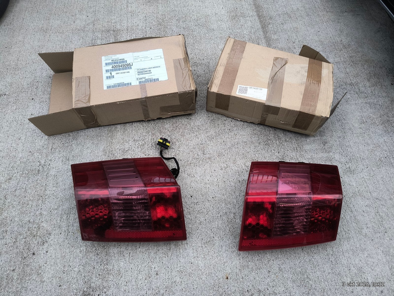 Set van 2 originele Lamborghini Gallardo achterlichten, Ophalen of Verzenden, Gebruikt