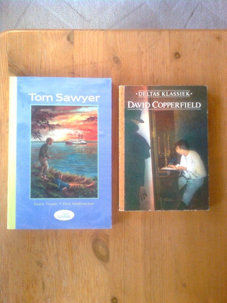 David Copperfield / Tom Sawyer / Jules Verne, Boeken, Kinderboeken | Jeugd | 10 tot 12 jaar, Ophalen of Verzenden, Gelezen