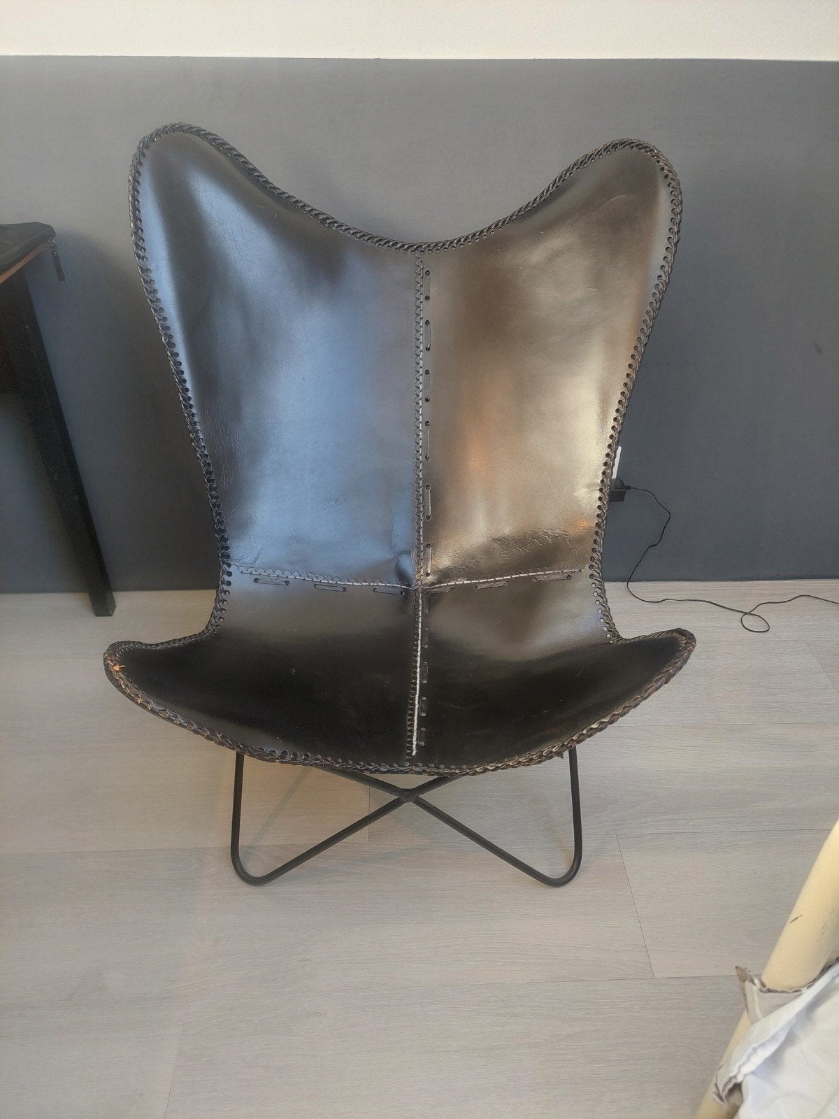 Vlinderstoel, Huis en Inrichting, Fauteuils, Ophalen, Zo goed als nieuw