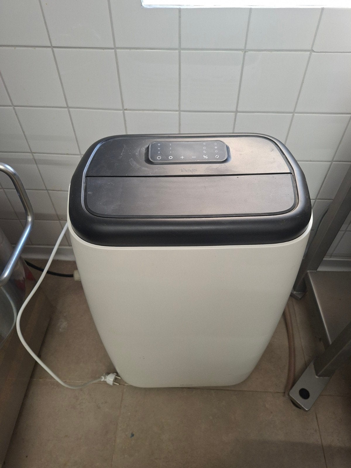 Duux Norah Smart Mobiele Airco 18K Wit, Witgoed en Apparatuur, Ophalen, 3 snelheden of meer, Zo goed als nieuw, Afstandsbediening