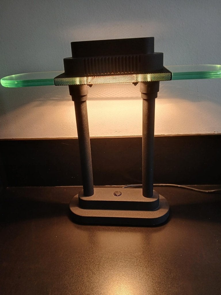 Robert Sonnemans Penta Design Bureaulamp, Ophalen of Verzenden, Zo goed als nieuw, Glas, Minder dan 50 cm