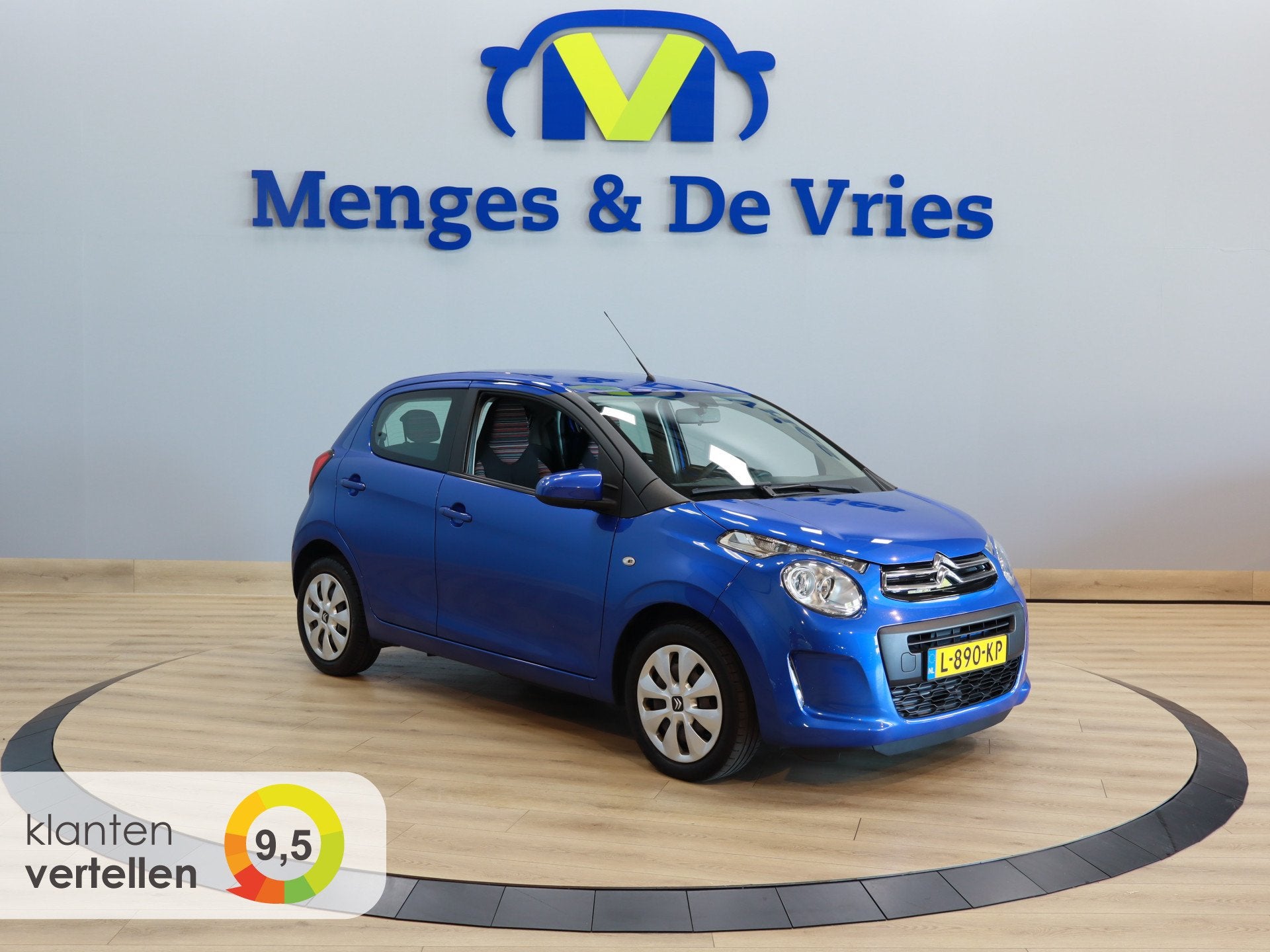 Citroën C1 1.0 VTi Feel Airco | Isofix | NAP (bj 2021), Voorwielaandrijving, 12 maanden, Stof, Gebruikt