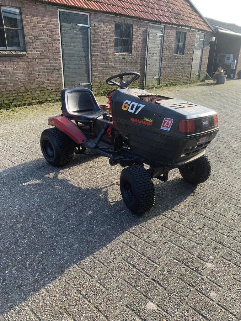 Race zitmaaier, Ophalen