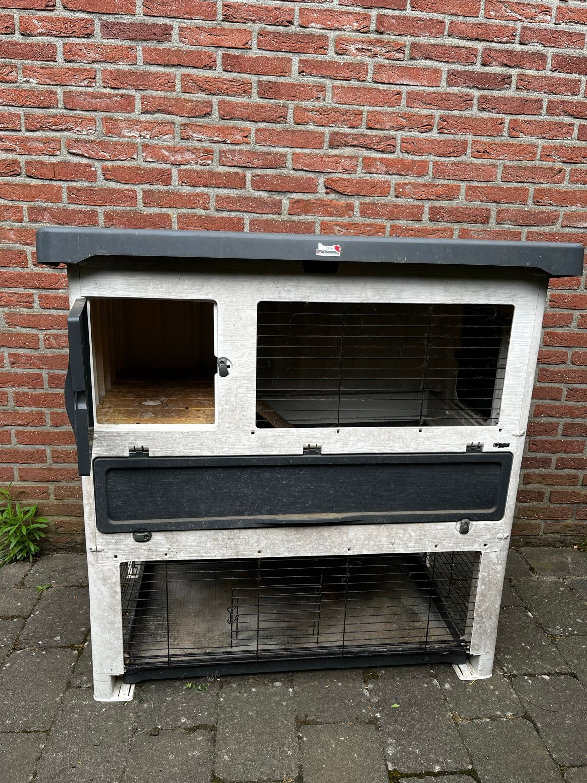 Ferplast konijnenhok 115 breed x 75 diep, Dieren en Toebehoren, Ophalen, 90 cm of meer, Konijn, Hok