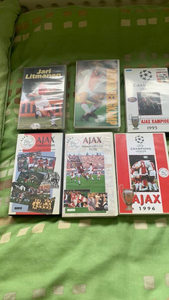 Ajax video’s banden, Ophalen of Verzenden, Zo goed als nieuw, Ajax, Overige typen
