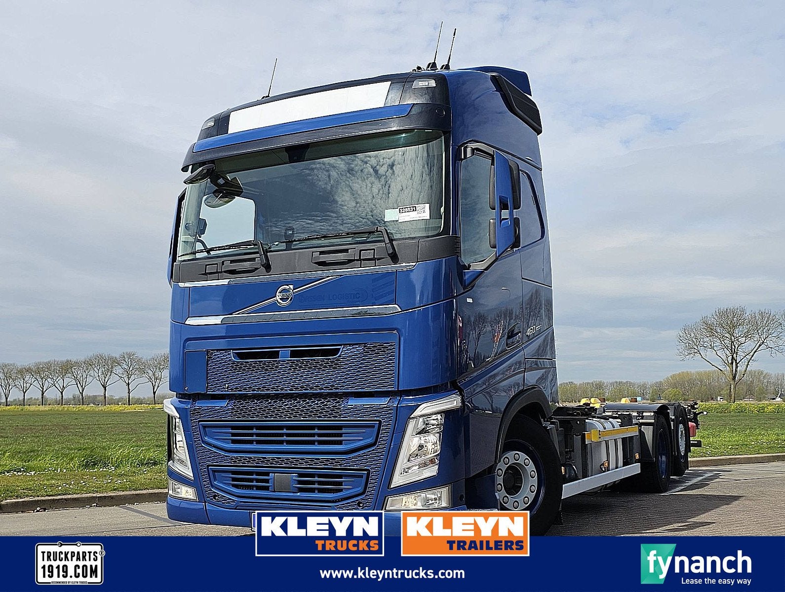 VOLVO FH 460 6x2 steeraxle multi, Automaat, Euro 6, Blauw, Bedrijf