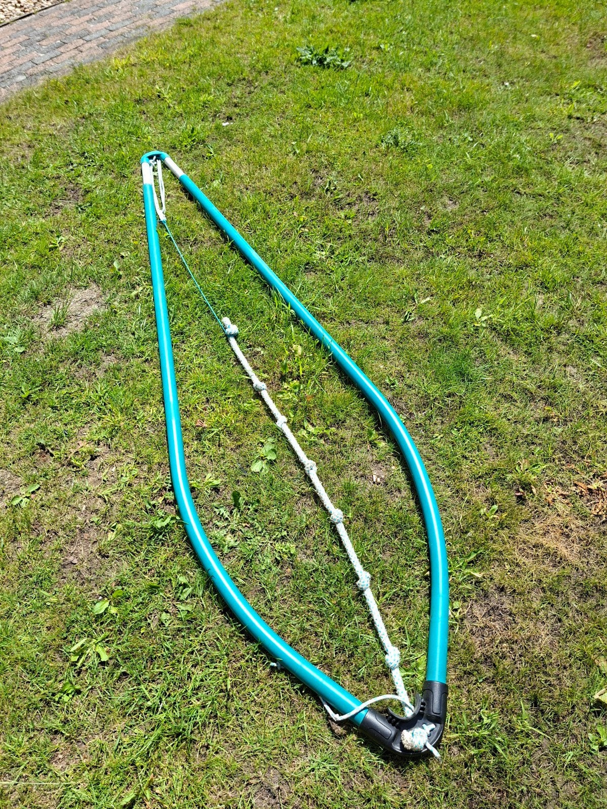 Old school aluminium windsurf mast 470 cm, Watersport en Boten, Windsurfen, Gebruikt, Mast, Overige merken, Ophalen of Verzenden