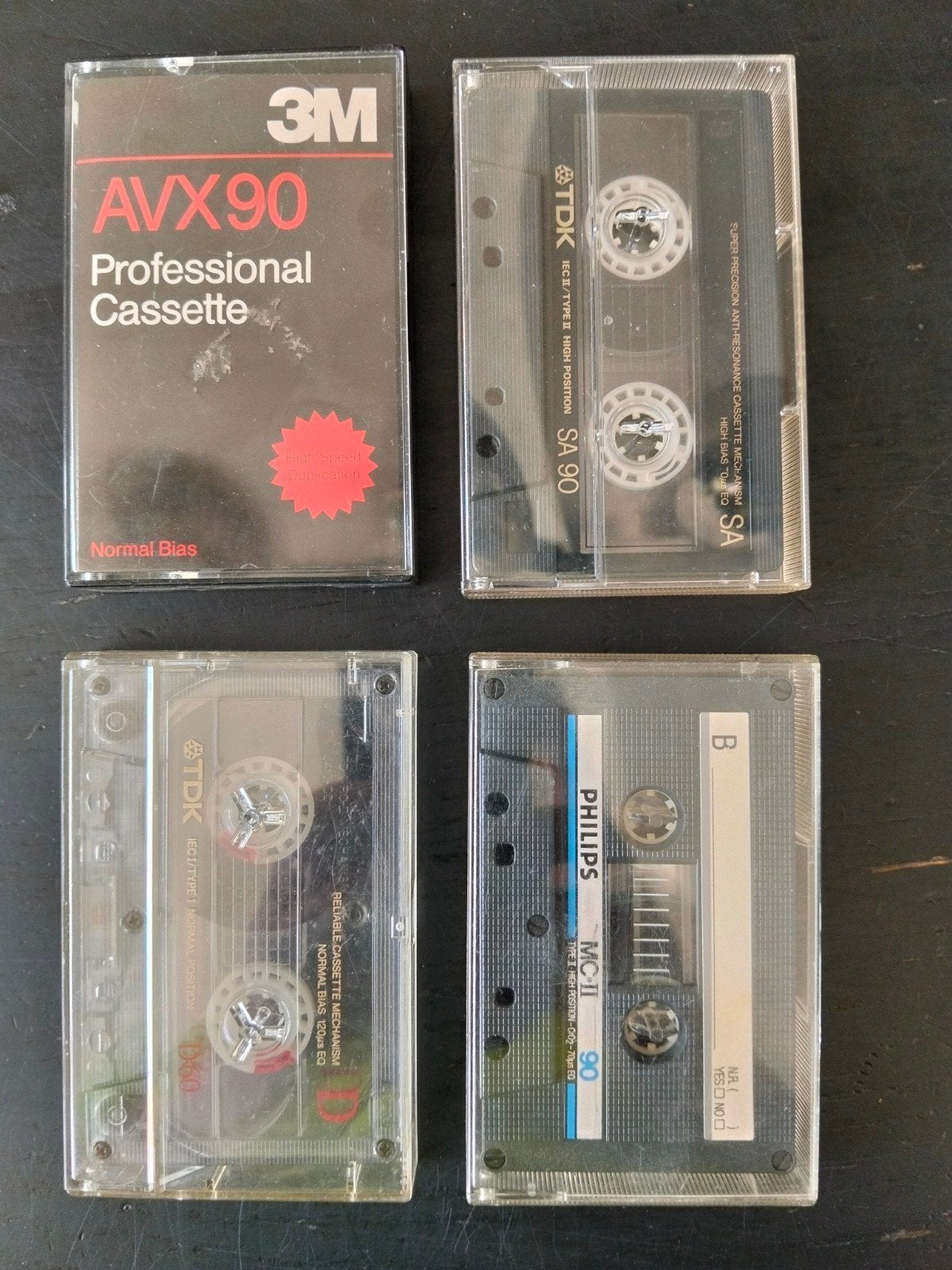Diverse audiocassettes: TDK, Philips, 3M - Zo goed als nieuw, Cd's en Dvd's, Cassettebandjes, 2 t/m 25 bandjes, Overige genres