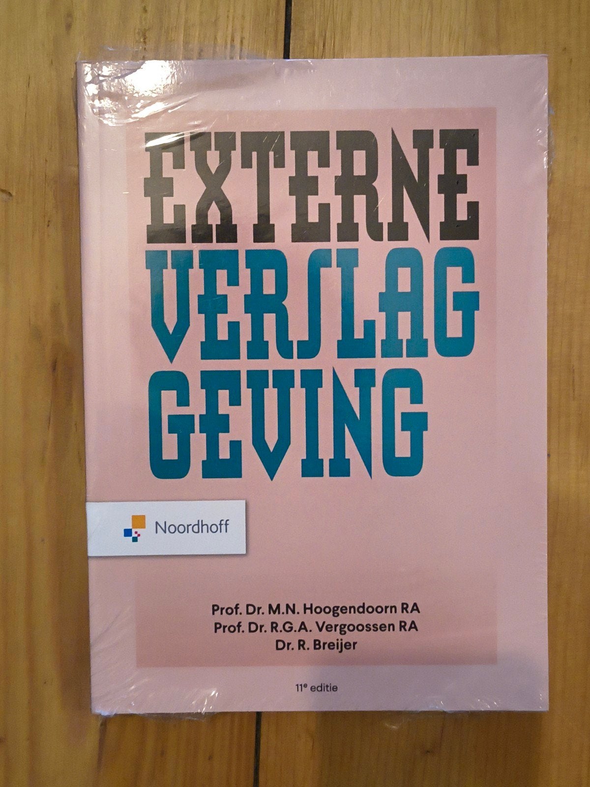 Externe Verslaggeving - 11e editie - Nieuw, Prof. Dr. M.N. Hoogendoorn RA,, Ophalen of Verzenden, Zo goed als nieuw, Gamma