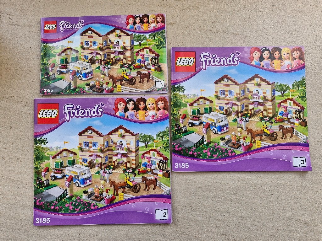 Zo Goed Als Nieuw, LEGO Friends Paardenkamp -3185-, Verzenden, Lego, Friends, Zo goed als nieuw