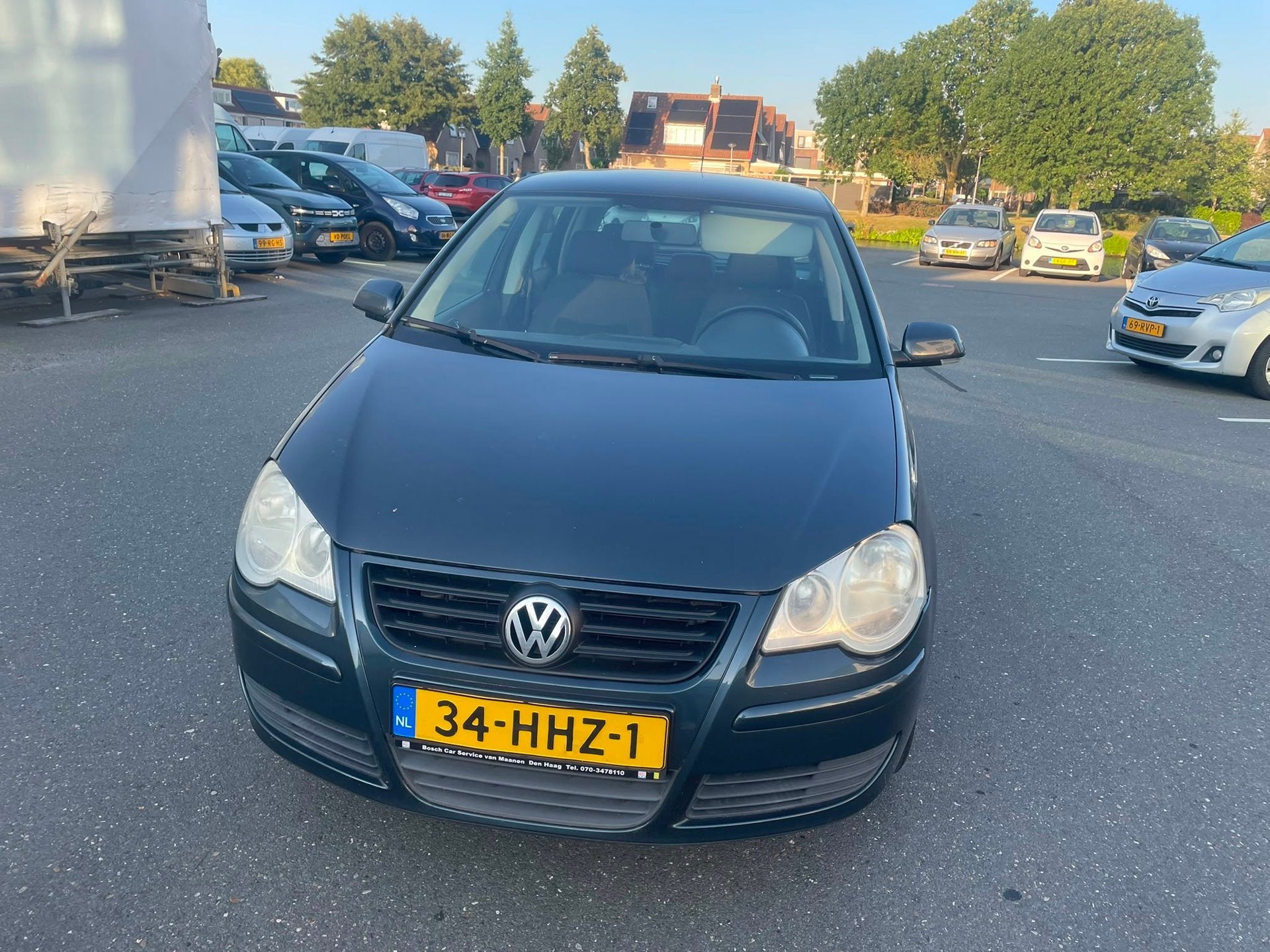 Volkswagen Polo 1.4-16V Comfortline 5drs 80PK AIRCO CRUISE, Voorwielaandrijving, 4 cilinders, Blauw, Bedrijf