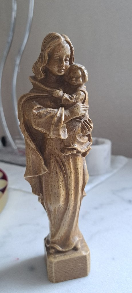 Madonna met Kind beeld, Minder dan 20 cm, Ophalen of Verzenden, Beeld, Religie