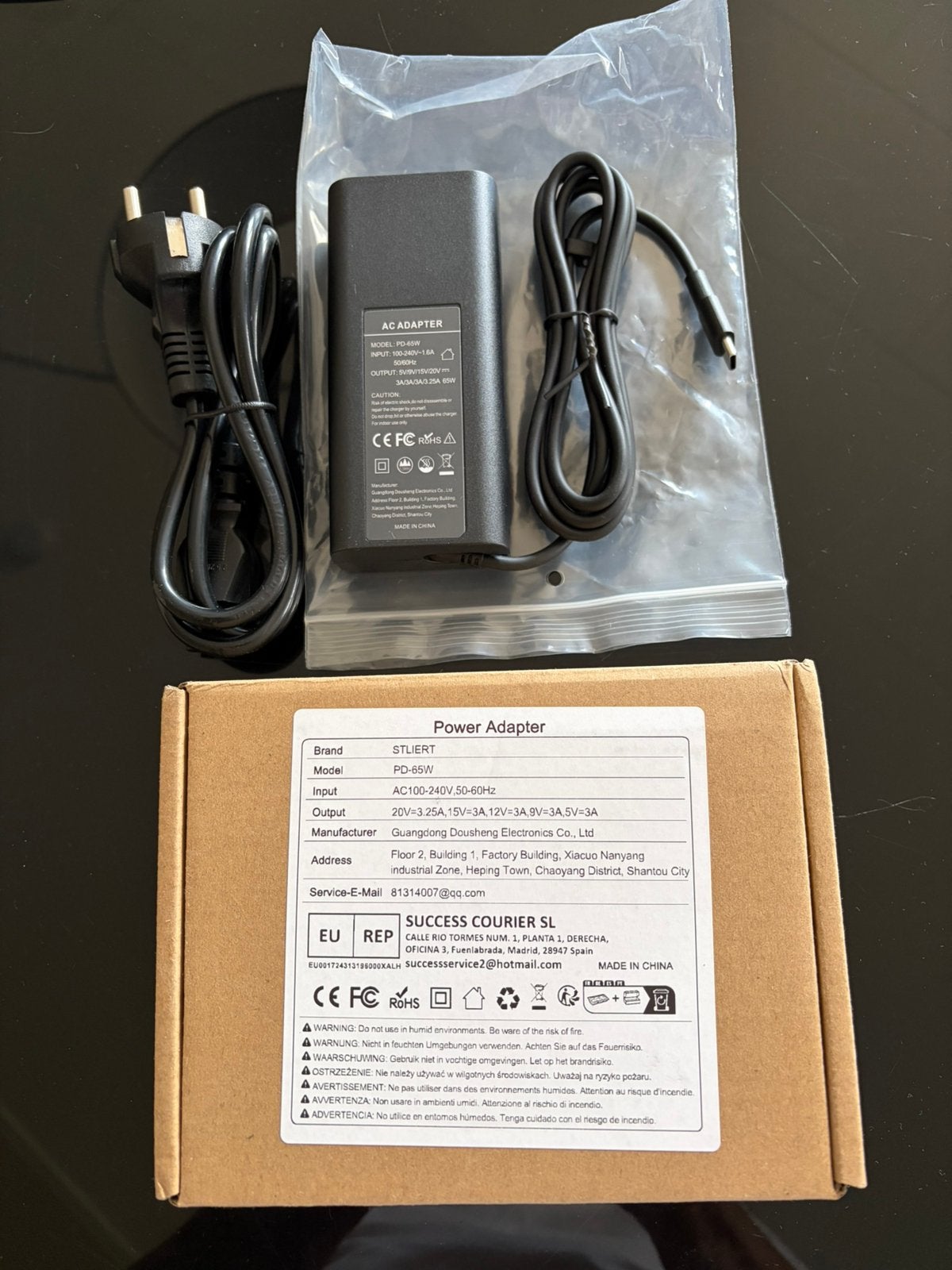 Laptop power adapter, Computers en Software, Laptop-opladers, Ophalen of Verzenden, Nieuw