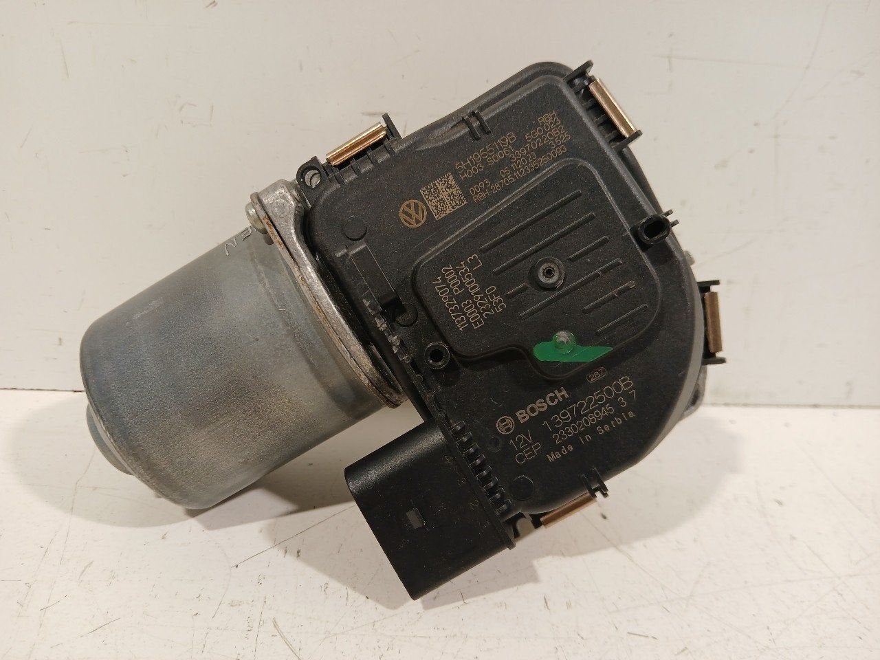Ruitenwissermotor voor Volkswagen Golf, Onderdelen@venauto.nl, Van der Ven Autorecycling B.V., Gebruikt, Ettenseweg 76, 4706 PB Roosendaal, The Netherlands