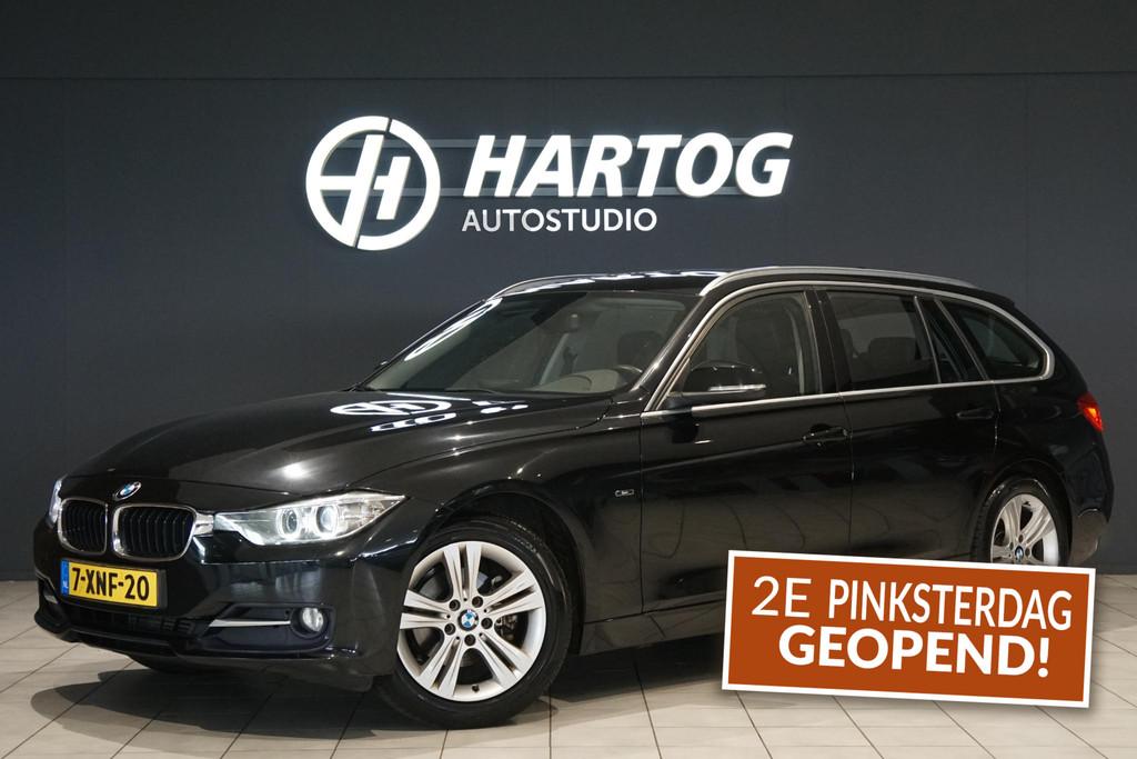 BMW 3-serie Touring 316i High Executive SPORTSTOELEN / LEDER, Auto's, BMW, Gebruikt, 4 cilinders, Zwart, Handgeschakeld
