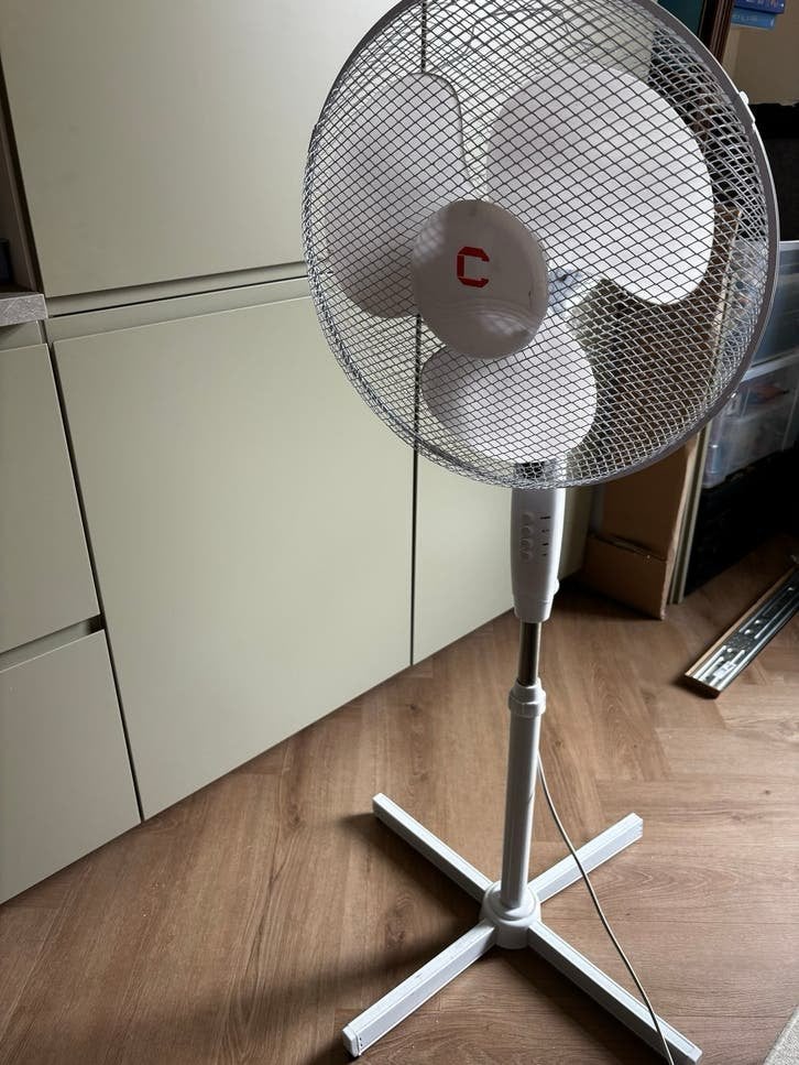 Ventilator, Witgoed en Apparatuur, Ventilatoren, Ophalen, Gebruikt, Statiefventilator