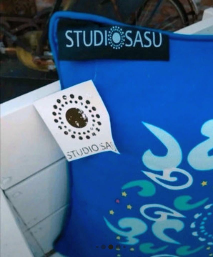 6 Nieuwe Studio Sassu Kussens - Blauw 50x50 cm, Ophalen of Verzenden