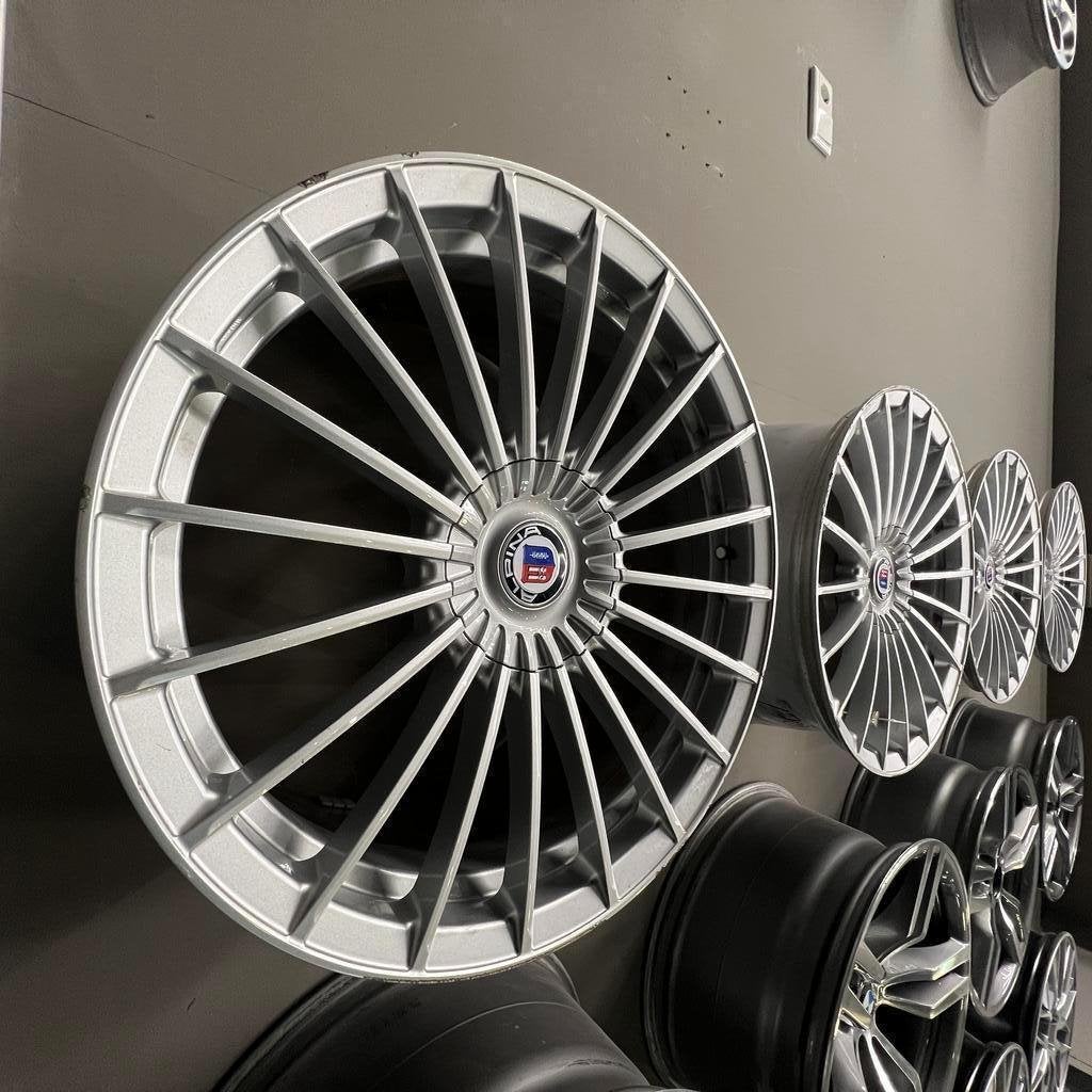 5x112 Originele Alpina 20 Velgen BMW + 4 x nieuwe banden, Auto-onderdelen, Banden en Velgen, Niet ingevuld, Gebruikt, Banden en Velgen