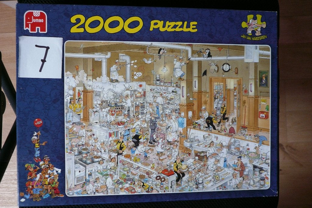 jan van haasteren puzzels 3 stuks, Ophalen, 500 t/m 1500 stukjes, Zo goed als nieuw