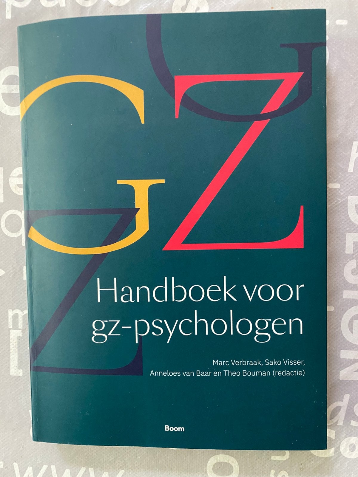 Handboek voor GZ-Psychologen, Ophalen of Verzenden, Alpha, Nieuw, WO