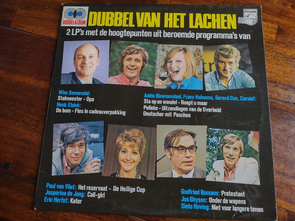 Cabaret 2 Lp - Dubbel van het lachen, Ophalen of Verzenden, Gebruikt, 12 inch, Overige genres
