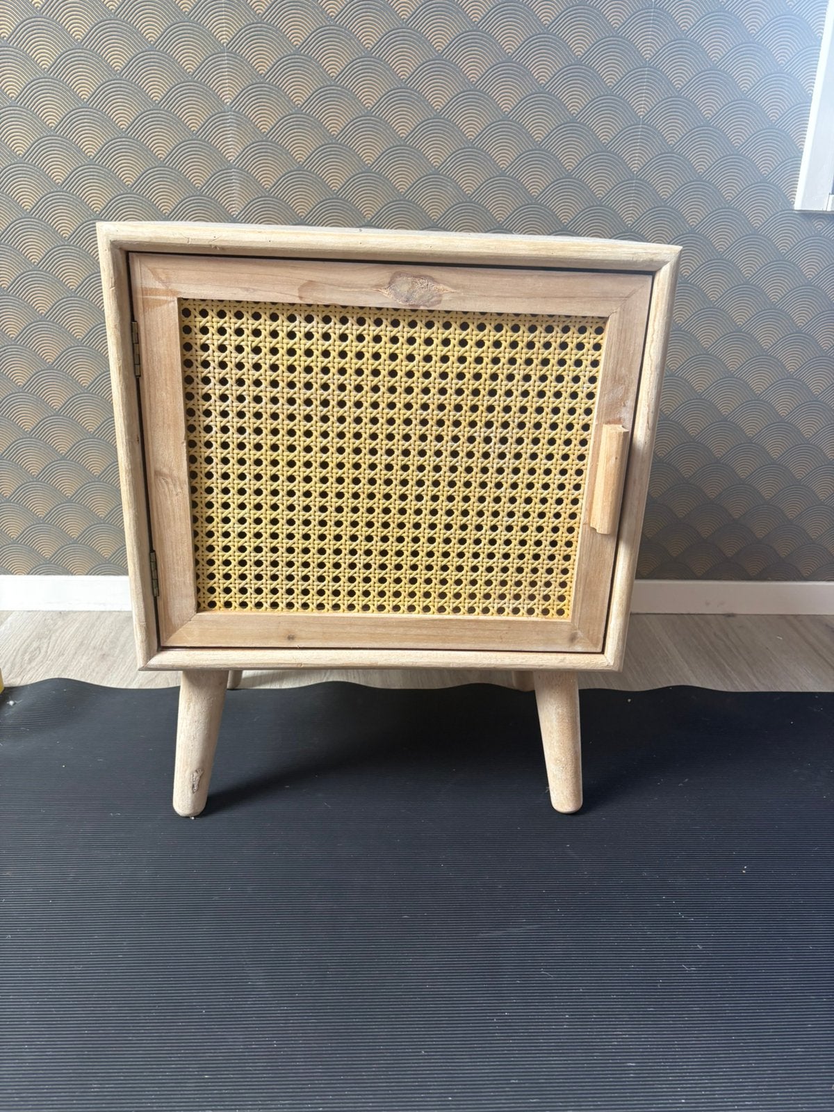 2 x nachtkasja rotan, Ophalen, Zo goed als nieuw, Minder dan 45 cm