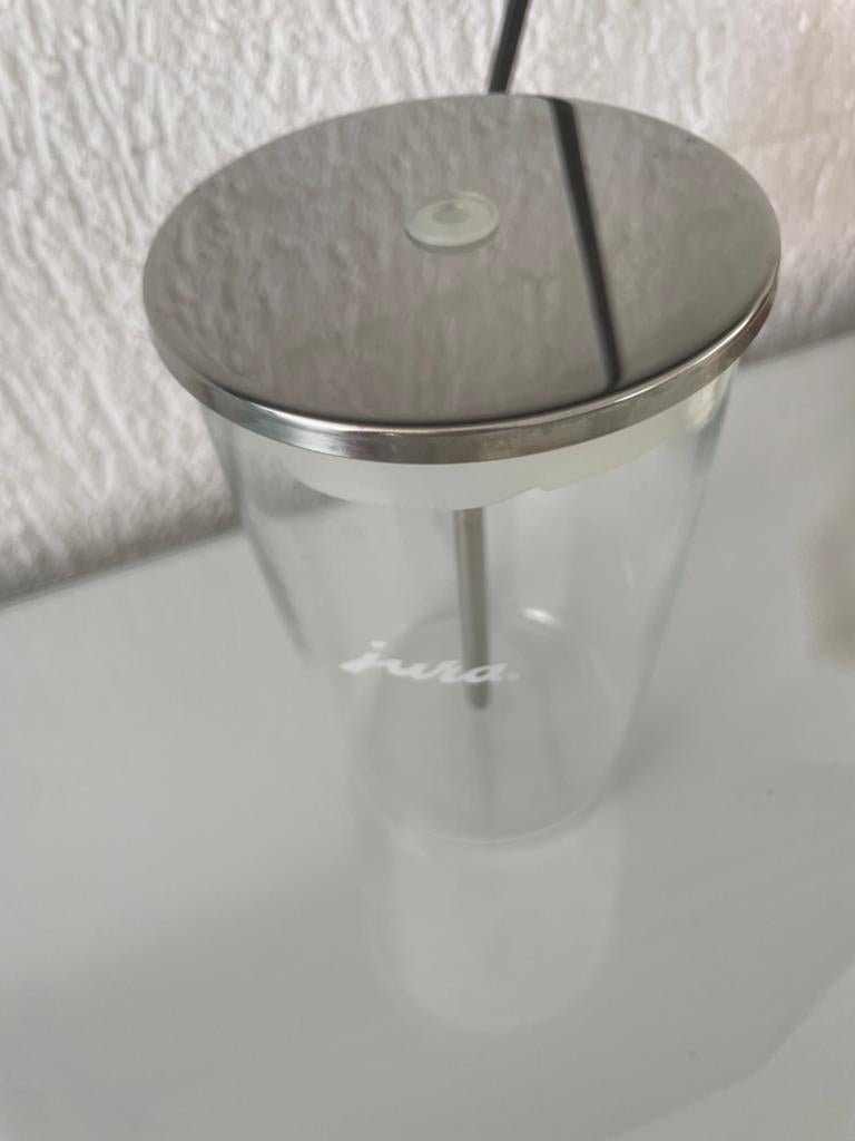 Jura melkreservoir nieuw glas 0,5 liter, Ophalen of Verzenden, Nieuw