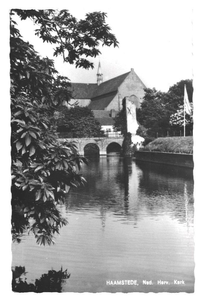 988143 Haamstede Zeeland 1963 Ned Herv Kerk Nette oude kaart