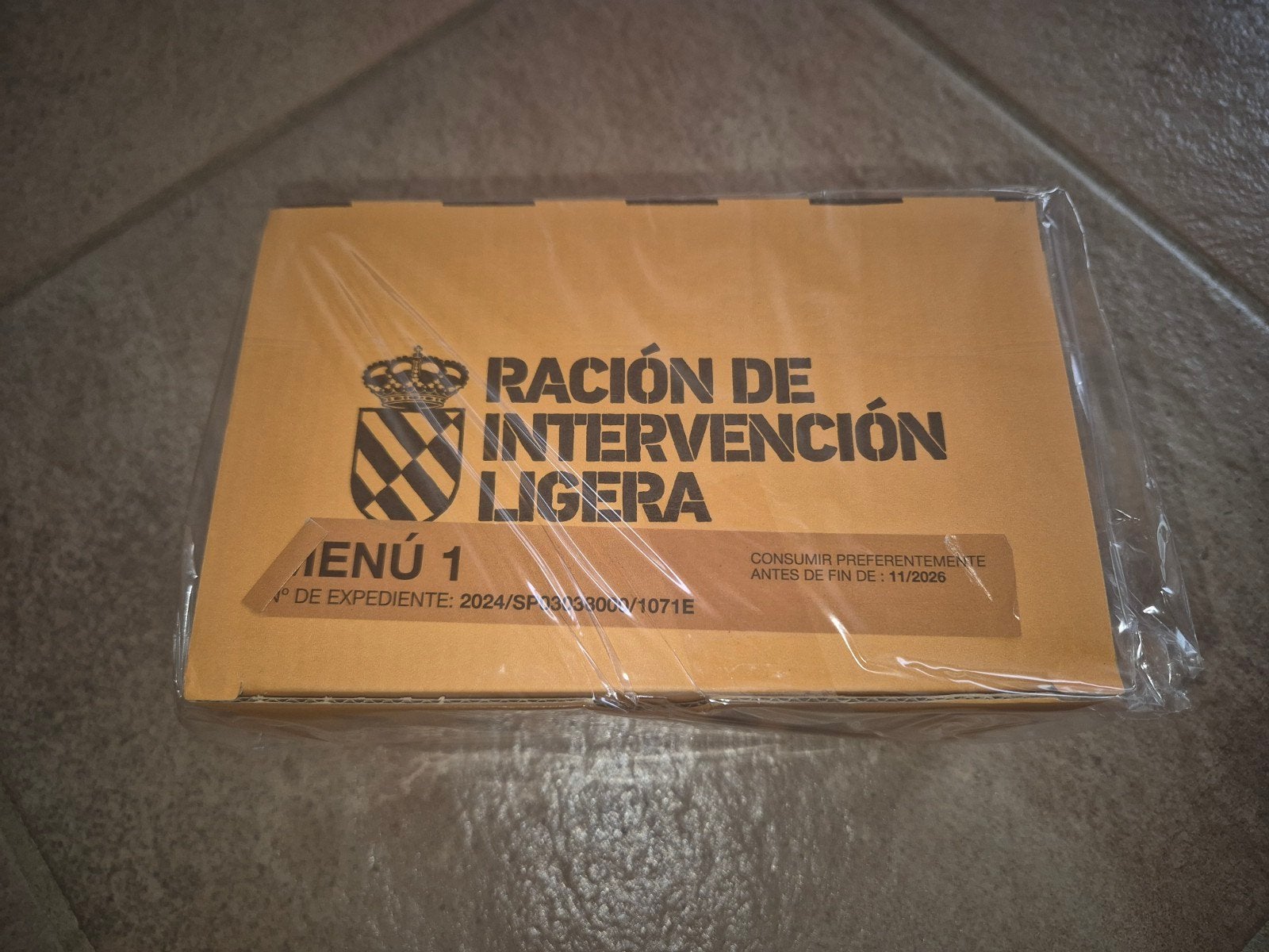 UME Rantsoen Spanje - Noodvoedsel Meal-Ready-to-Eat, Ophalen of Verzenden
