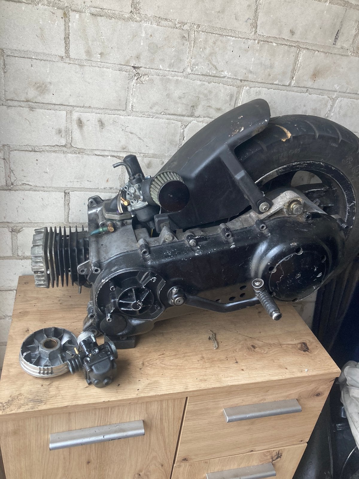70cc Piaggio 2T blok, Motoren, Tuning en Styling, Ophalen of Verzenden