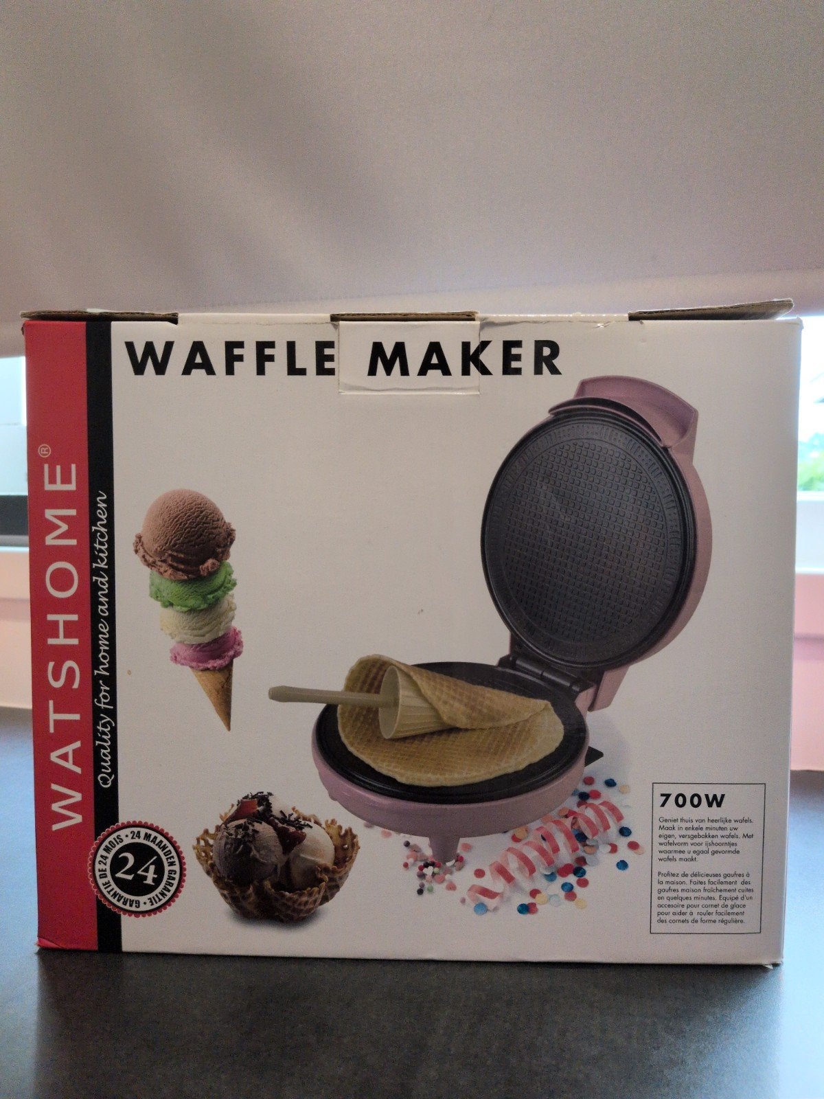 Waffle maker, Ophalen, Nieuw