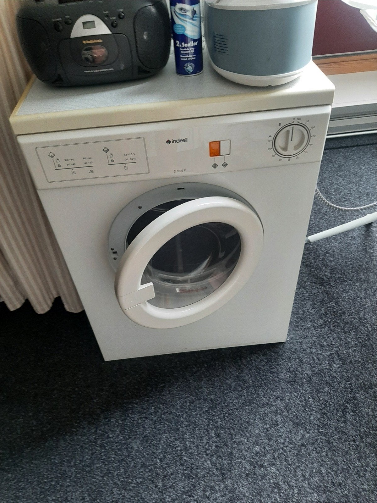 Wasdroger/afvoer naar buiten, Witgoed en Apparatuur, Wasdrogers, Ophalen, Gebruikt, Luchtafvoer, 4 tot 6 kg