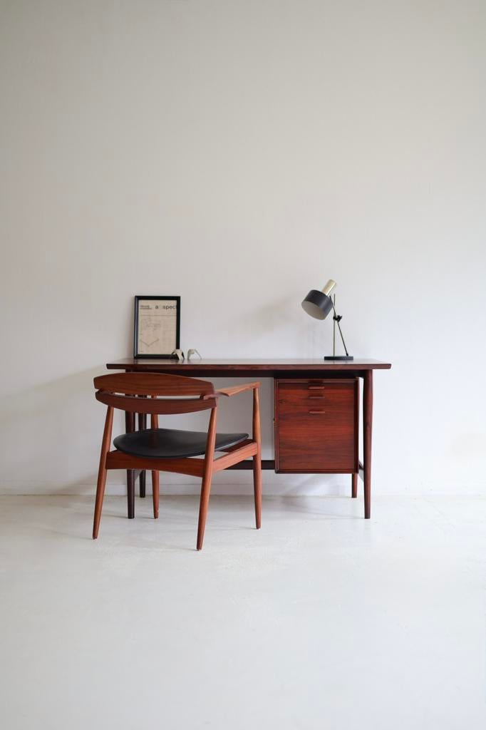 Bureau Arne Vodder, Sibast Furniture jaren 50 Deens design, Ophalen, Overige typen, Scandinavisch, Bruin