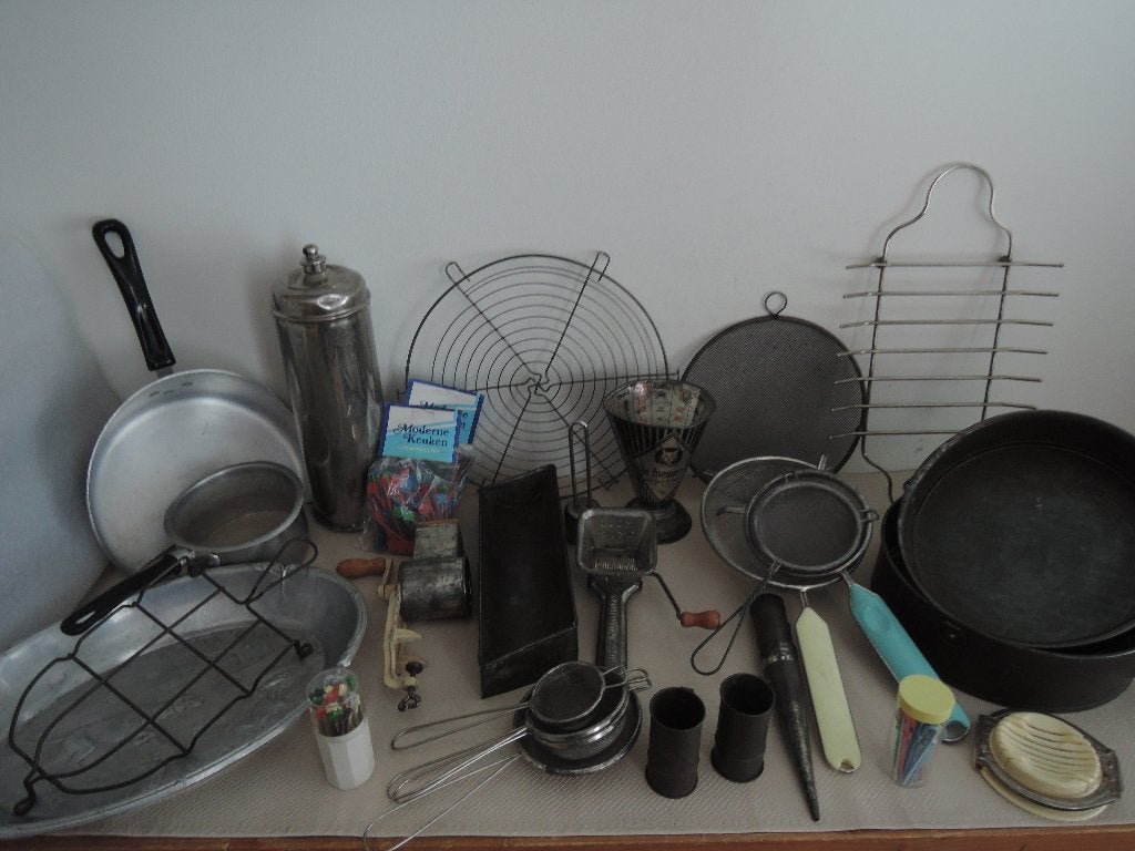 Heel veel oude keukenspullen, Ophalen of Verzenden, Gebruikt