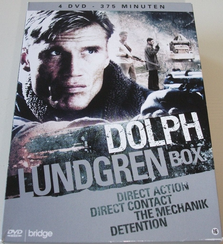 Film-Box *** DOLPH LUNDGREN BOX *** 4-Disc Boxset, Engels, Vanaf 16 jaar, Speciale editie, Nederlands