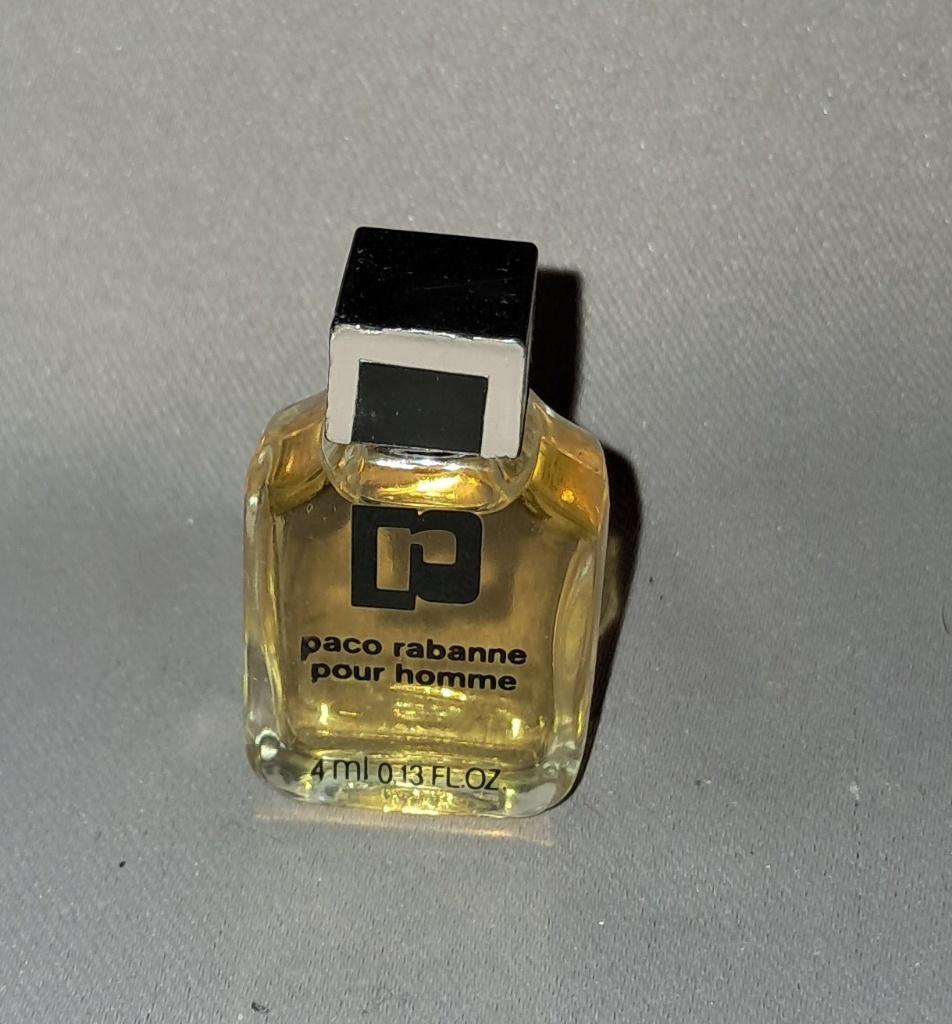 Volle parfum mini Paco rabanne pour homme, Ophalen of Verzenden, Zo goed als nieuw, Miniatuur, Gevuld