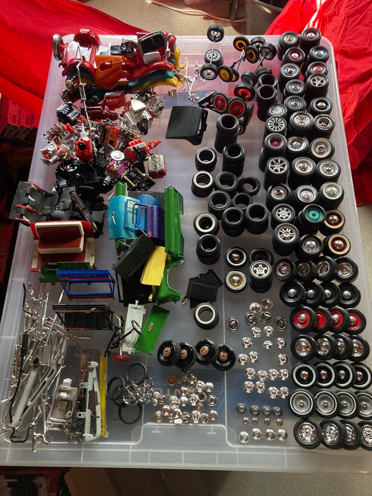 Heel veel diorama spul en wielen wielsets custom ombouw, Ophalen of Verzenden, Nieuw, Auto, Overige merken