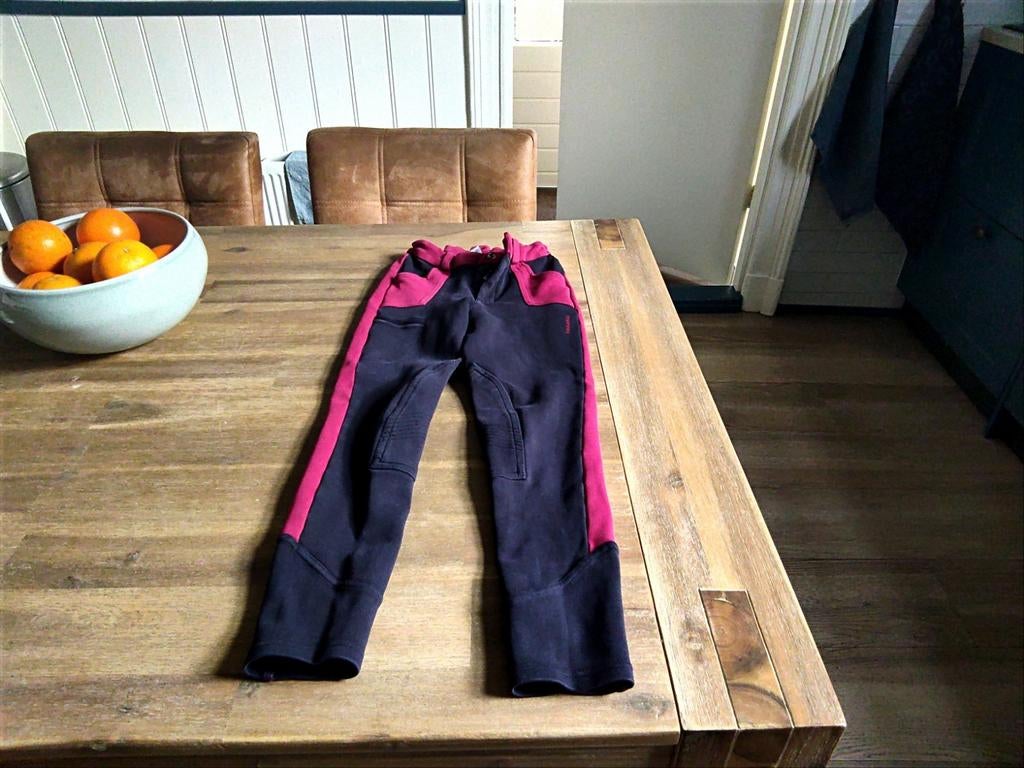 Zgan paard rijbroek maat 134-140 merk decathlon, Ophalen of Verzenden, Zo goed als nieuw, Dressuur, Onderkleding