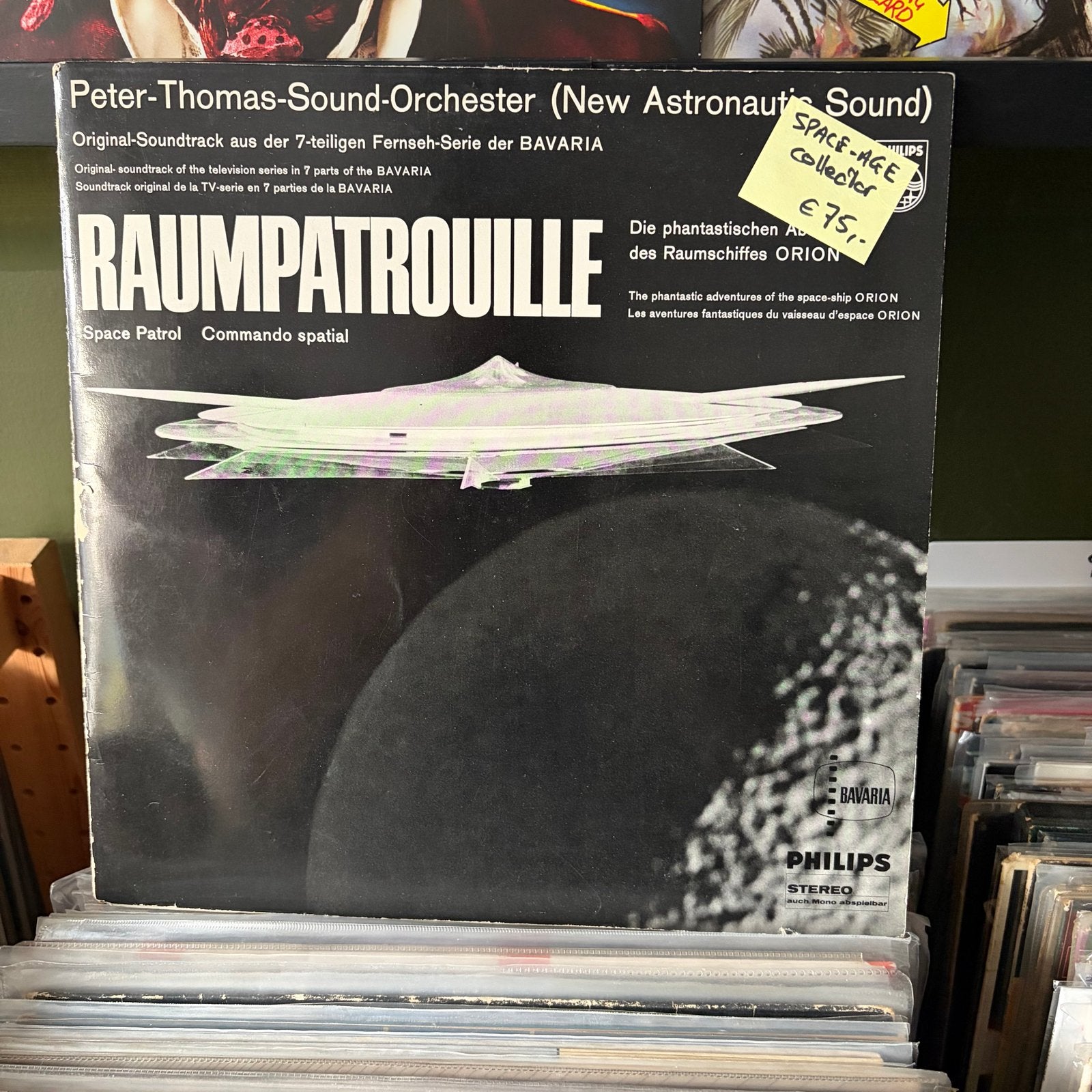 Peter Thomas Sound Orchester - Raumpatrouille LP, LP, Gebruikt, Ophalen of Verzenden, 12 inch
