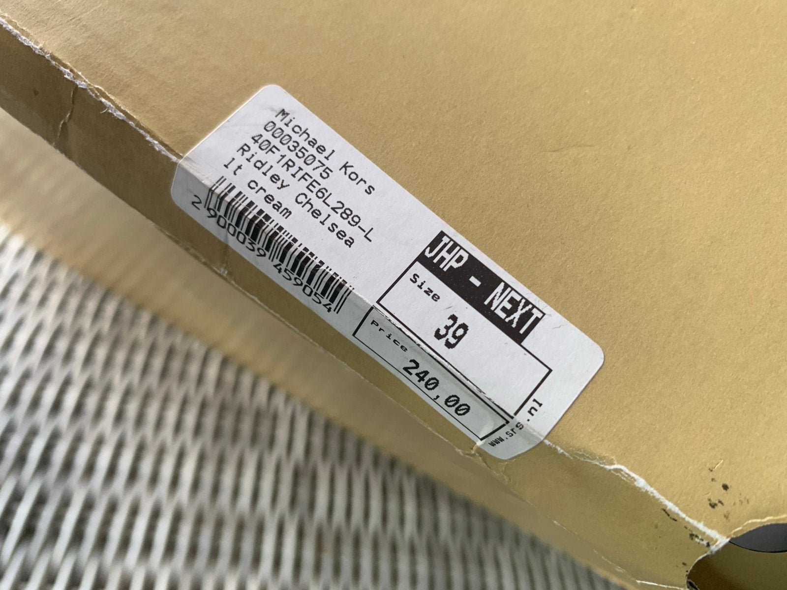 Michael Kors Ridley Chelsea Laarzen - Crème, Maat 39, Ophalen of Verzenden, Nieuw, Beige, Lage of Enkellaarzen