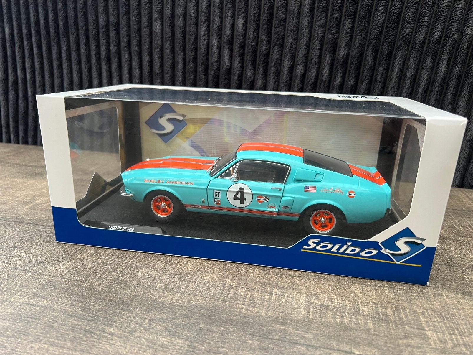 Ford mustang shelby GT 500 solido, Ophalen of Verzenden, Nieuw, Auto, Solido