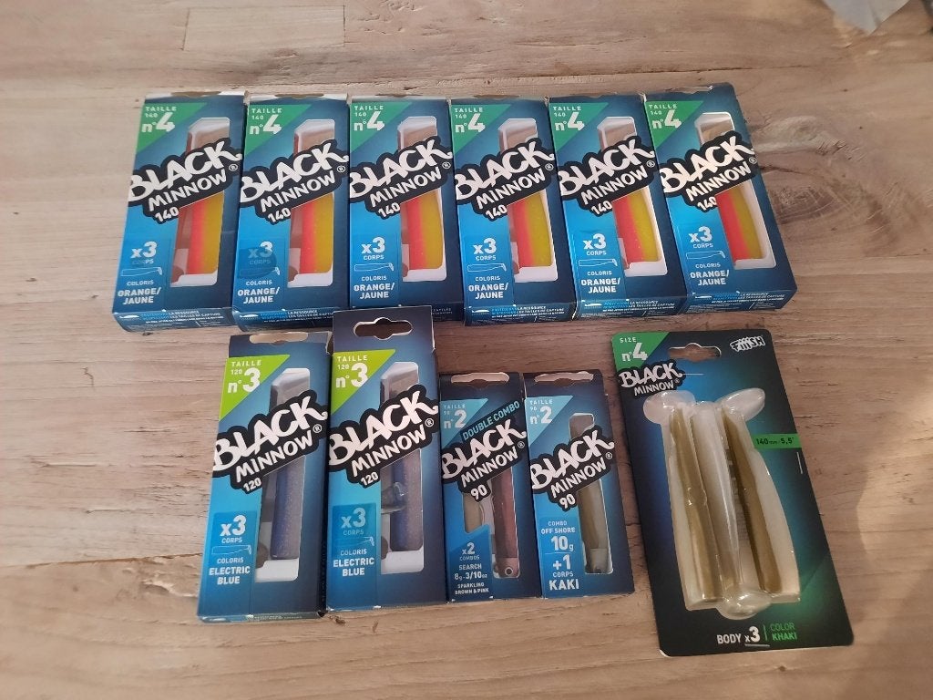 Black Minnow shads, Ophalen of Verzenden, Nieuw, Overige typen