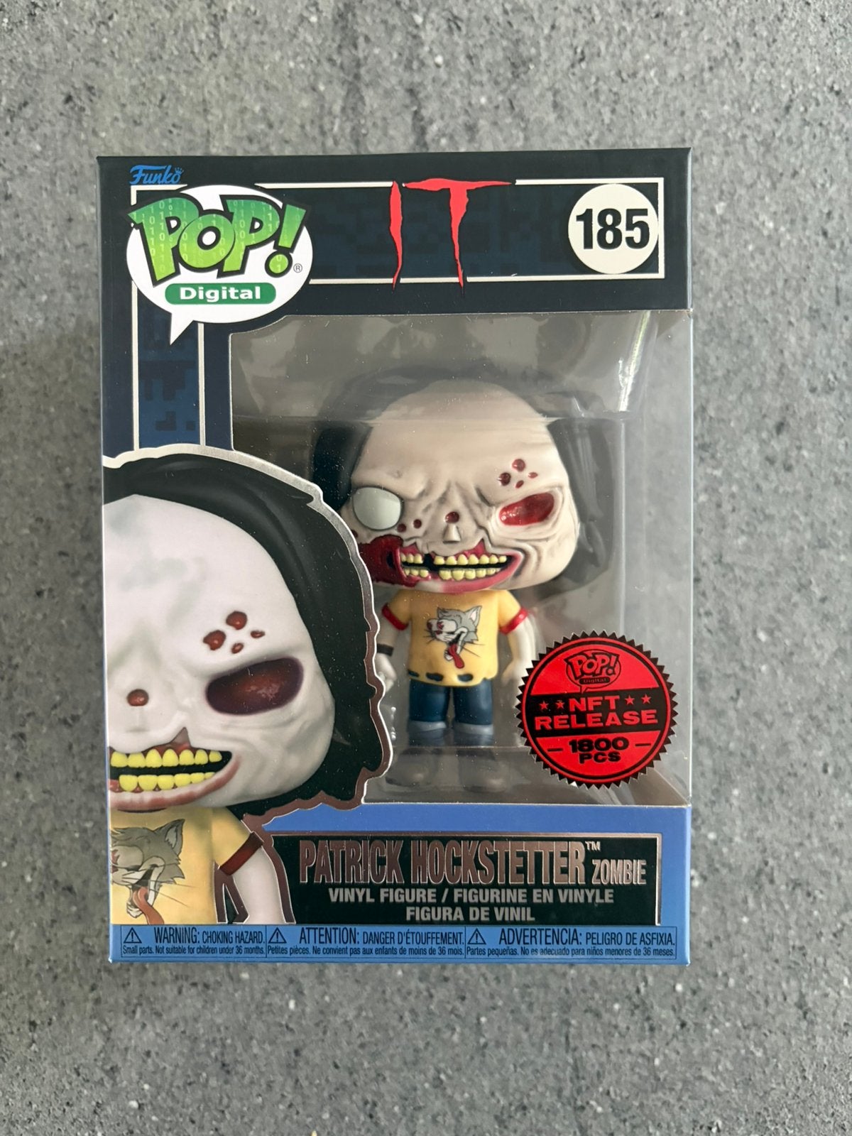 Funko Patrick Hockstetter It NFT Digital, Ophalen of Verzenden, Nieuw