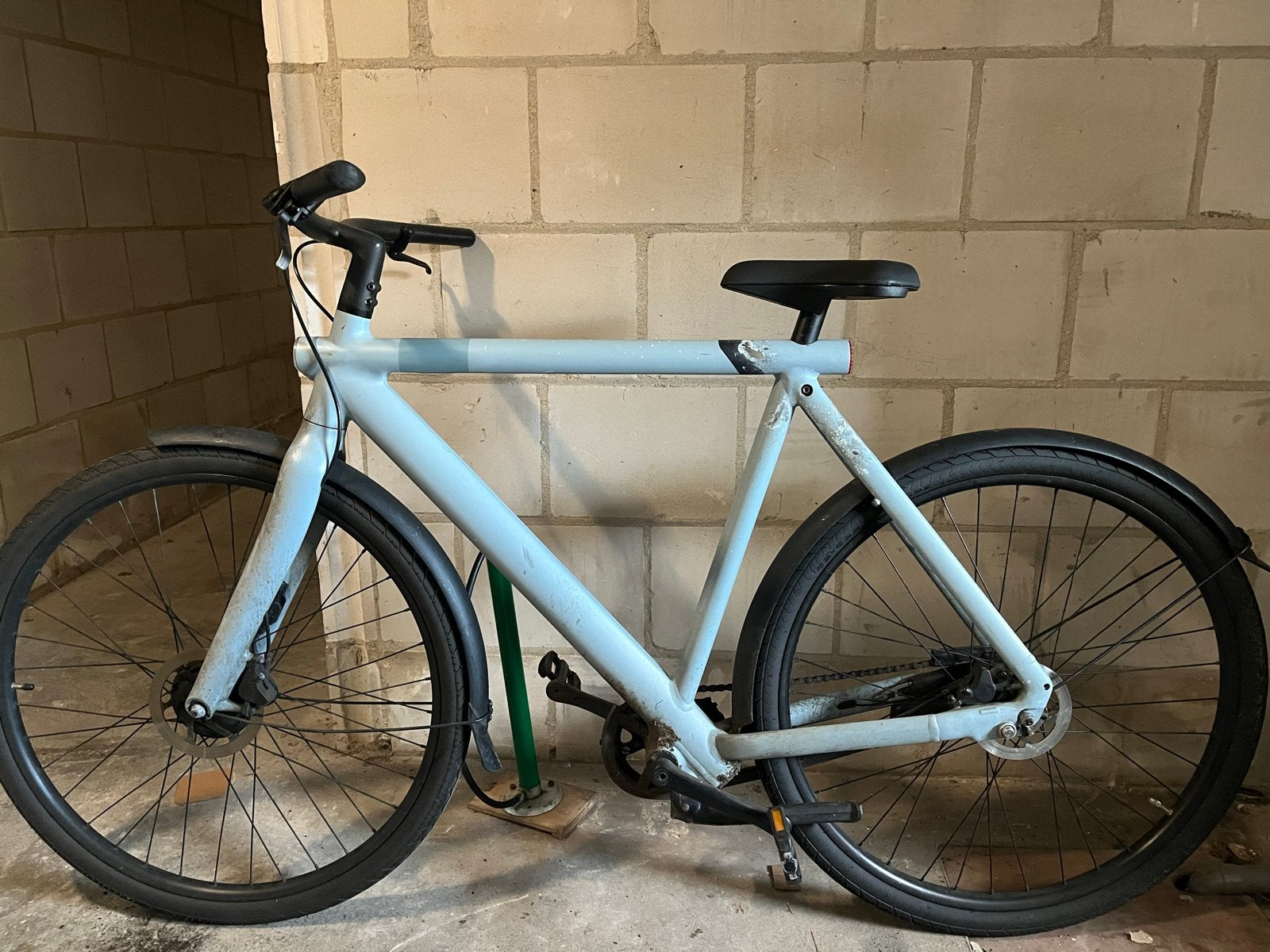 Vanmoof S3 Gebruikt - lichtblauw, Ophalen, Gebruikt, 51 tot 55 cm, Vanmoof