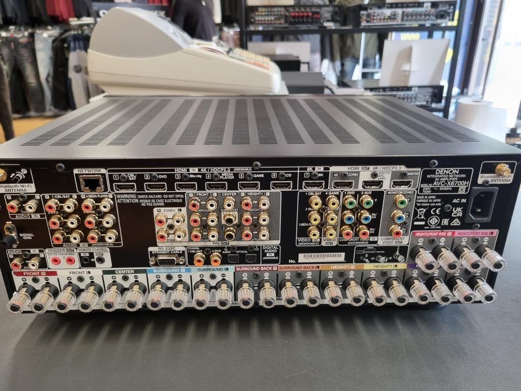 AVC-X6700H 11.2-kanaals 205W 8K AV-versterker, Denon, Ophalen of Verzenden, Zo goed als nieuw, /