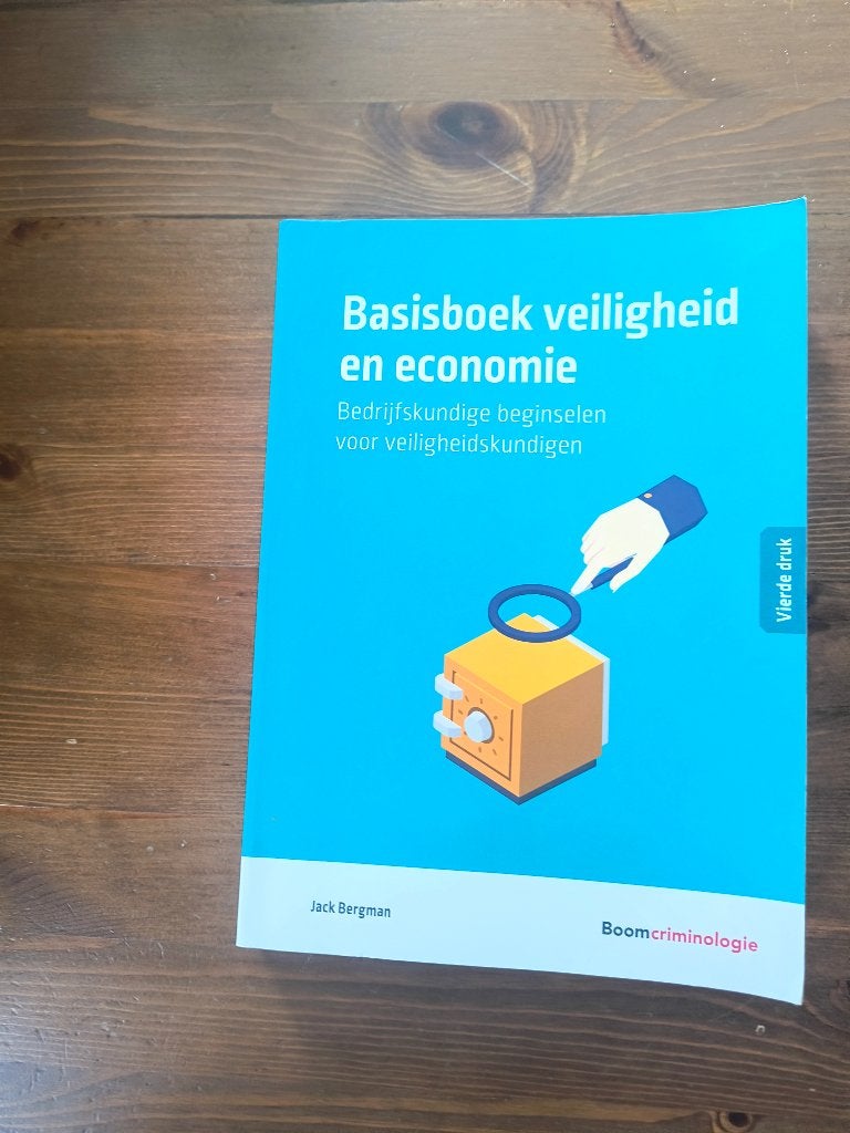 Basisboek veiligheid en economie, Diverse auteurs, Zo goed als nieuw, Beta, HBO