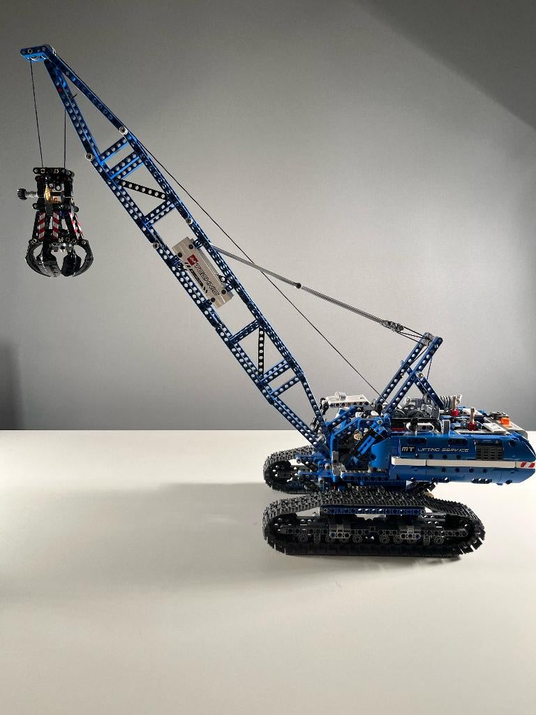 Lego Technic 42042 Crawler Crane (adv. goed lezen aub), Gebruikt, Lego, Ophalen of Verzenden, Technic