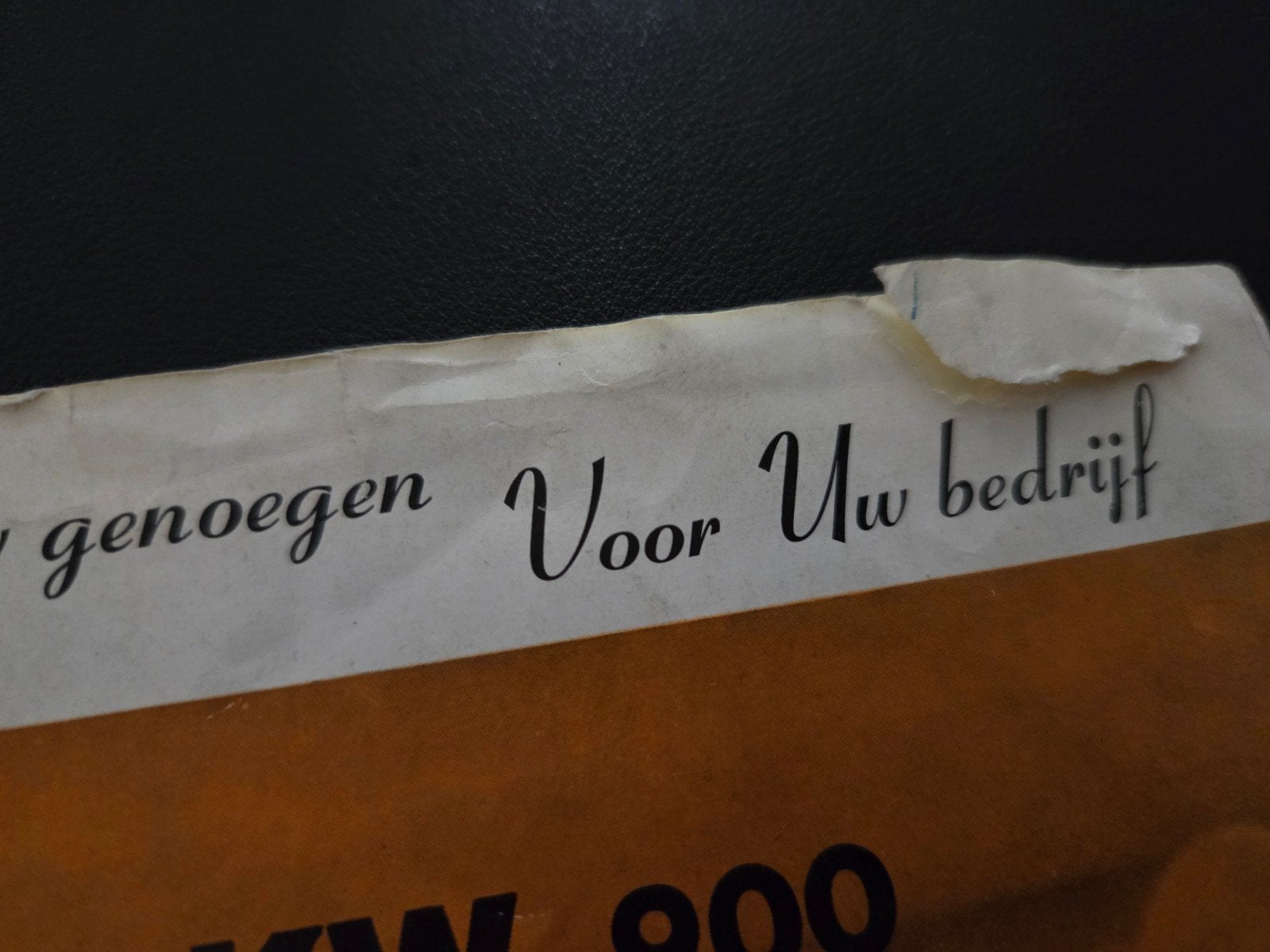 Brochure DKW 900 Universal, Ophalen of Verzenden, Zo goed als nieuw, Overige merken