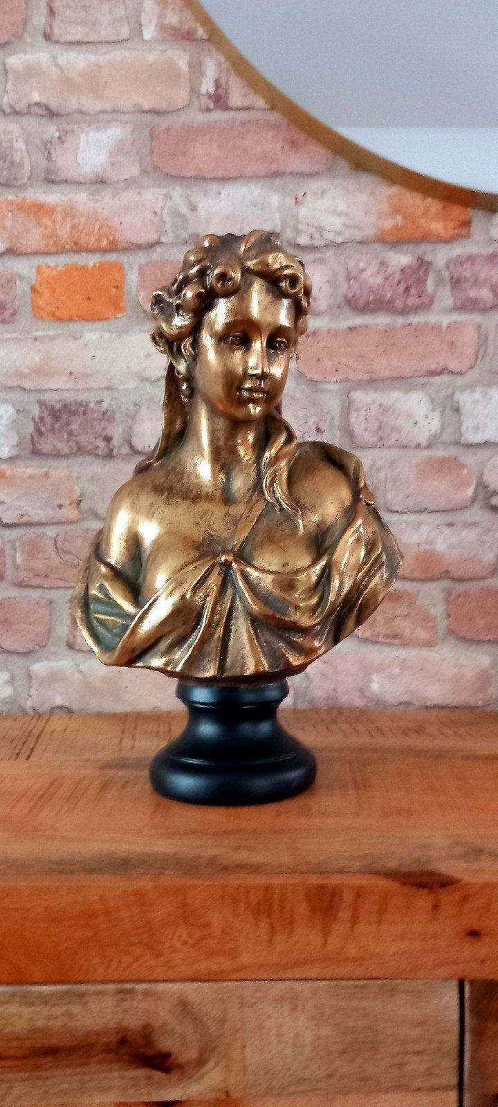 Baroque Collection:Grote 36cm Dame Buste Beeld♥️NIEUW♥️, Ophalen of Verzenden, Nieuw, Mens